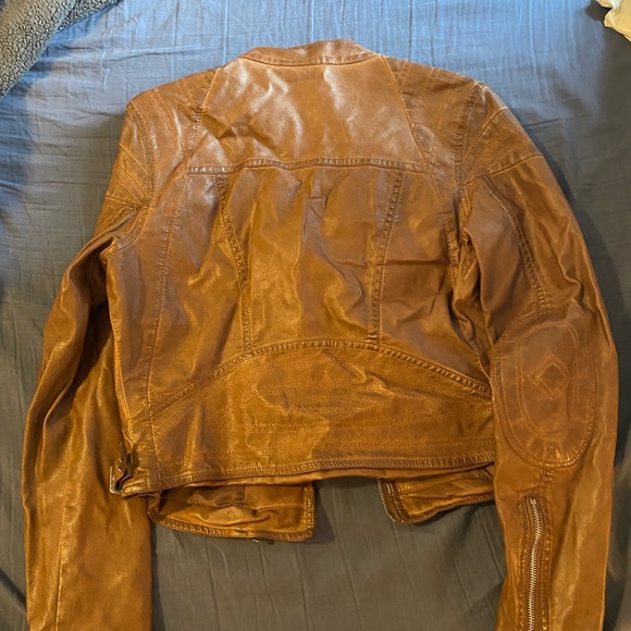 Faux Leather Jacket - Picture 3 of 4